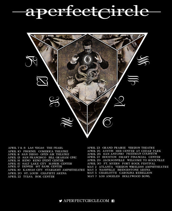 A Perfect Circle 2017 Tour Dates