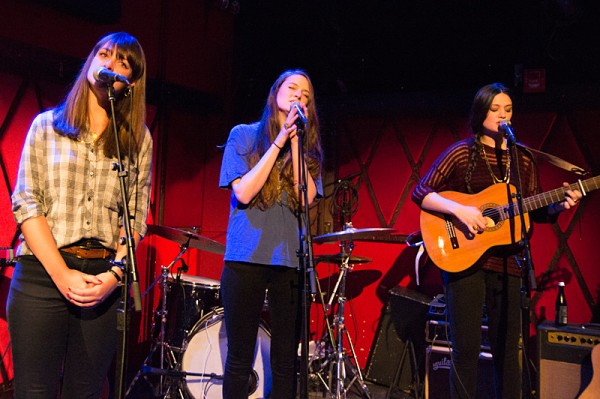 The Staves & Matt Hires 01.17.13 Rockwood Music Hall NYC