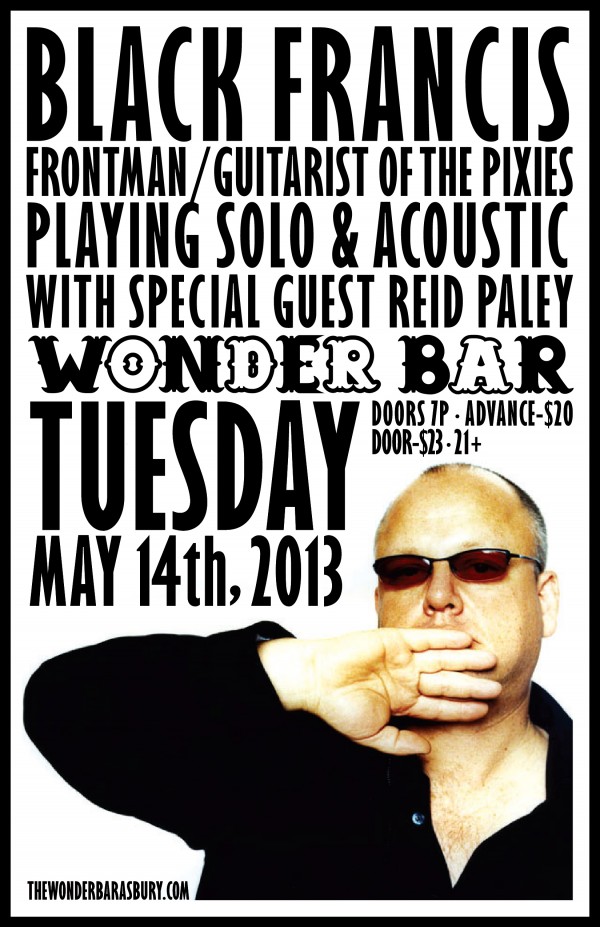 Black Francis of the Pixies ACOUSTIC @ The Wonder Bar 05.14.13