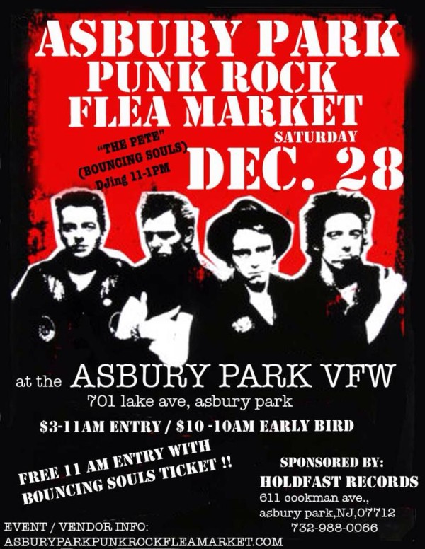Asbury Park Punk Rock Flea Market 12/28/13