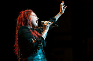 Cyndi Lauper by Dana (distortion) Yavin