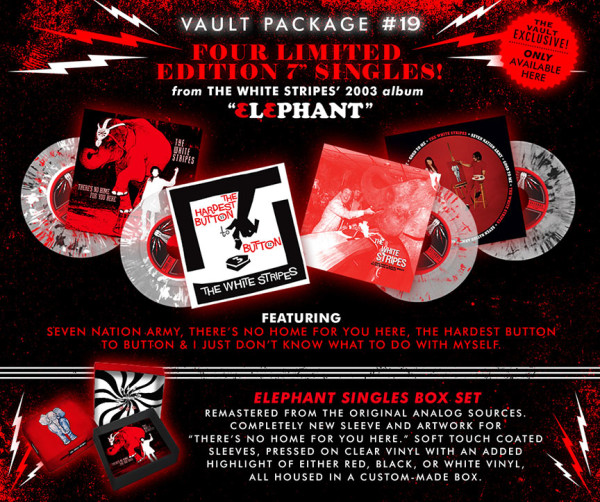 Third Man Vault Package #19: White Stripes Singles