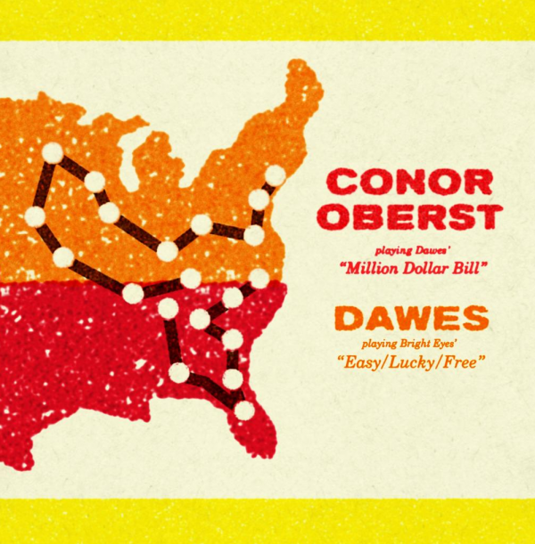 Dawes/Conor Oberst Split 7″ for Record Store Day