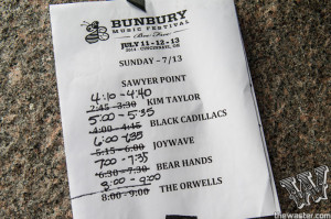 USA - Music - 2014 Bunbury Music Festival