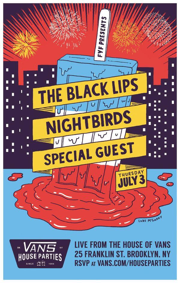 The Black Lips @ House of Vans 7/3