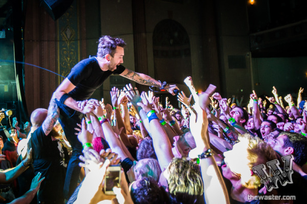 Rise Against 9.30.14 Wellmont Theater