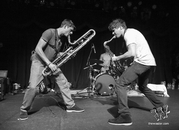 Moon Hooch 4.10.15 Brooklyn Bowl