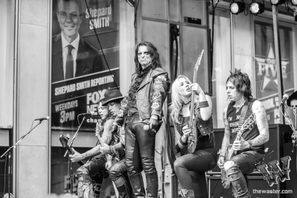 Alice Cooper 8.14.15 Fox & Friends – NYC