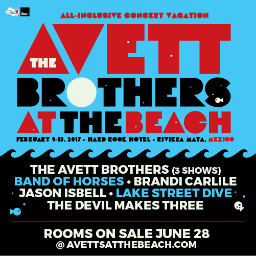 See The Avett Brothers @ The Beach