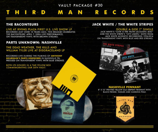 Third Man Vault Package #30 – The Kills, Dead Weather, & Raconteurs