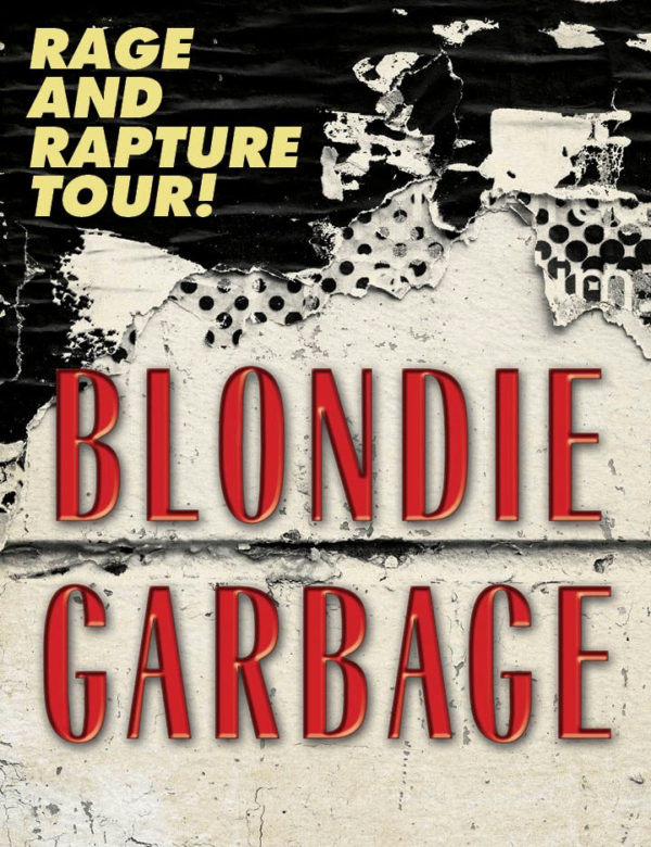 Blondie + Garbage Plot Summer Tour