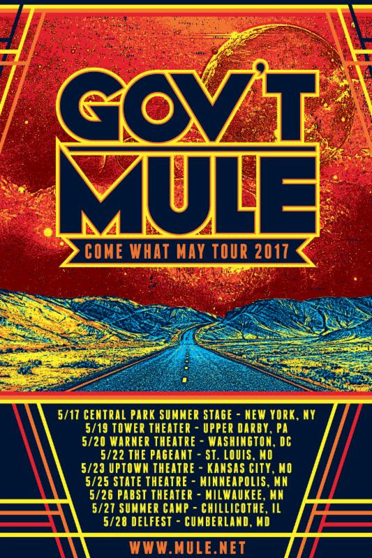 Gov’t Mule Announce Spring 2017 Tour