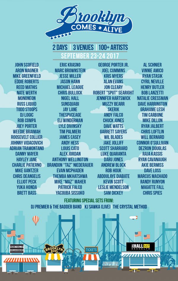 Brooklyn Comes Alive Reveals 2017 Line-Up