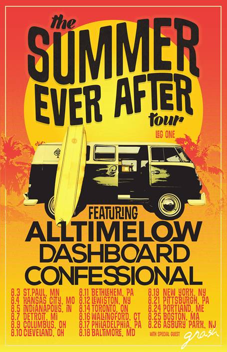 Dashboard Confessional + All Time Low Team Up For Tour