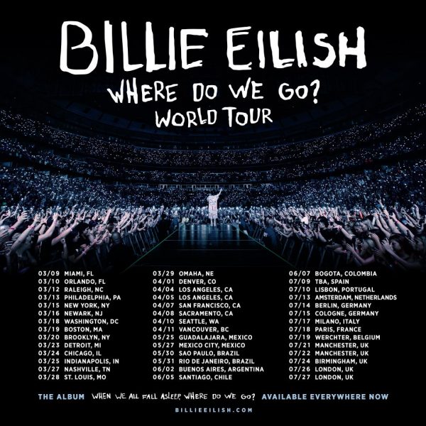 Billie Eilish Announces 2020 World Tour