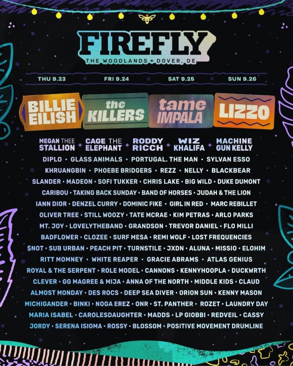 Firefly Announces 2021 Festival Lineup