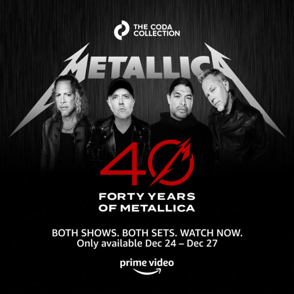 Metallica’s 40th Anniversary Shows To Stream On-Demand