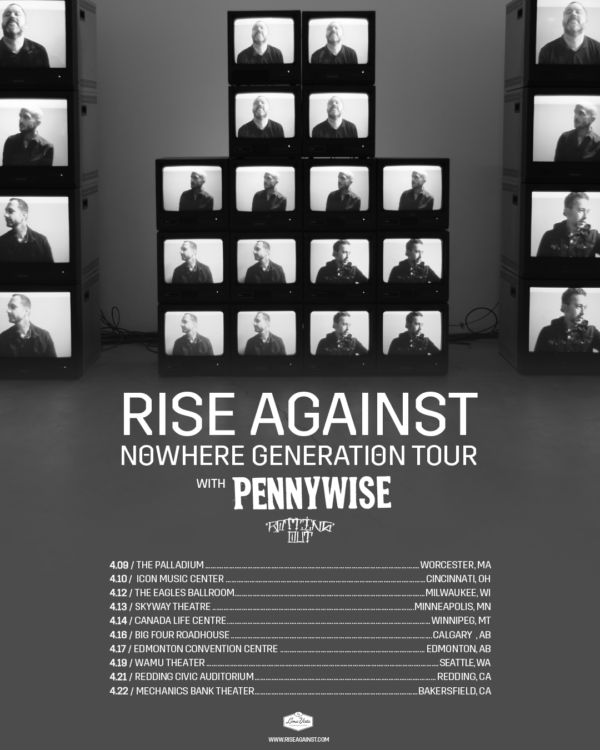 Rise Against Expand 2022 ‘Nowhere Generation Tour’ Dates