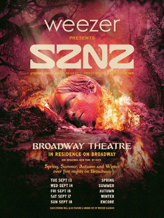Weezer Heading to Broadway
