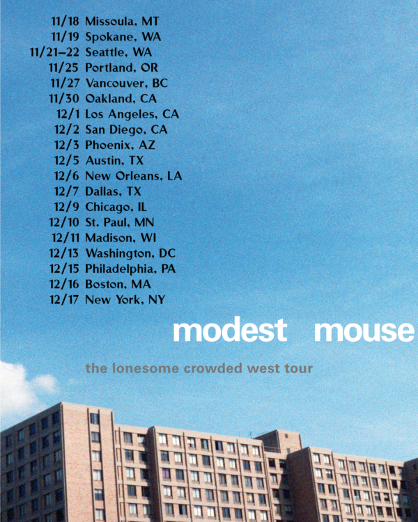 Modest Mouse Announce The Lonesome Crowded West Tour