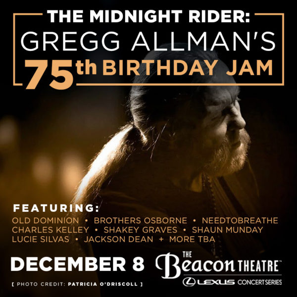 Midnight Rider: Gregg Allman’s 75th Birthday Jam