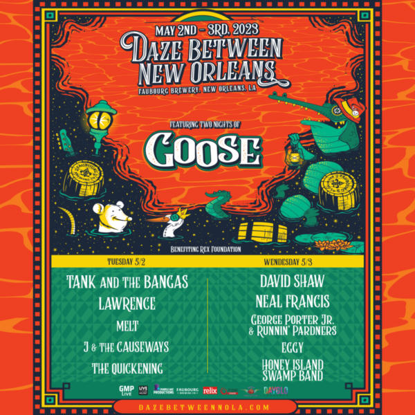 Daze Between New Orleans 2023 Line-up