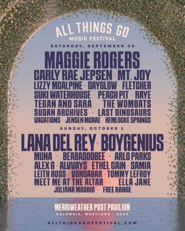 All Things Go Music Festival 2023 Lineup