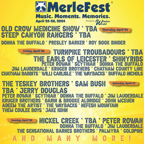 MerleFest Reveals Initial 2024 Lineup | TheWaster.com