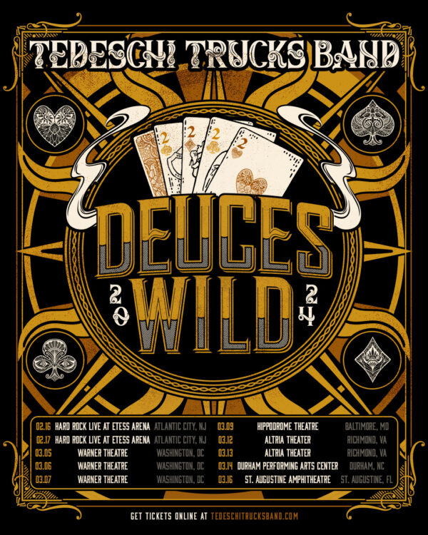 Tedeschi Trucks Band Announce ‘Deuces Wild’ Winter 2024 Tour