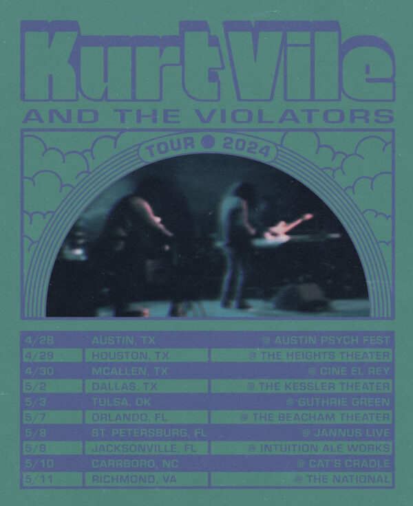 Kurt Vile Expands Spring 2024 Tour