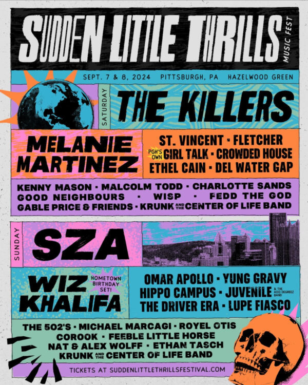 Inaugural Sudden Little Thrills Music Festival Heading to Pittsburgh