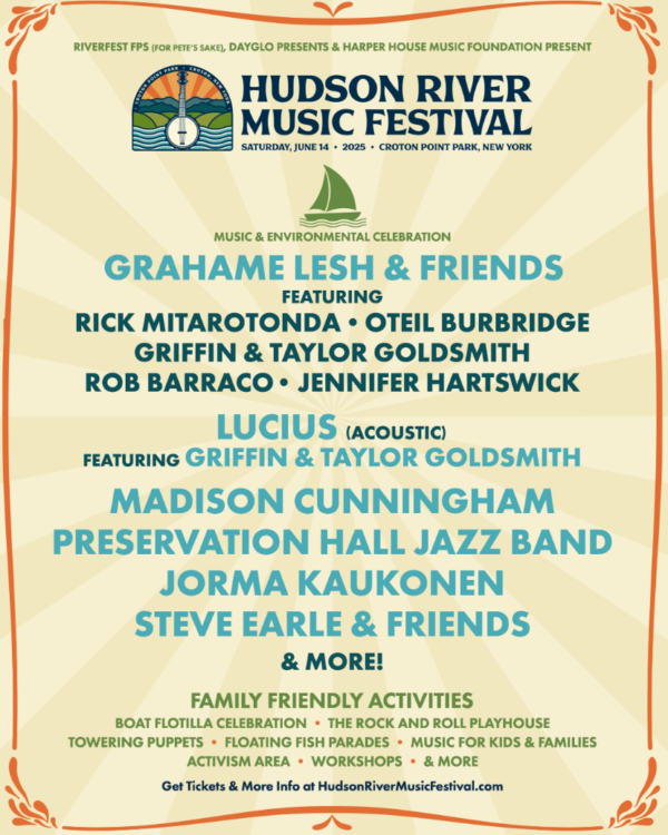 Hudson River Music Festival – Saturday, June 14