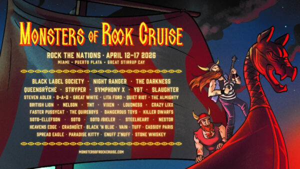 Monsters of Rock Cruise 2026 Line-Up Revealed