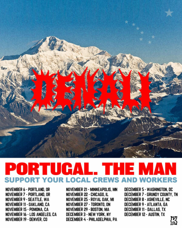 PORTUGAL. THE MAN Announce 2025 Fall Dates 