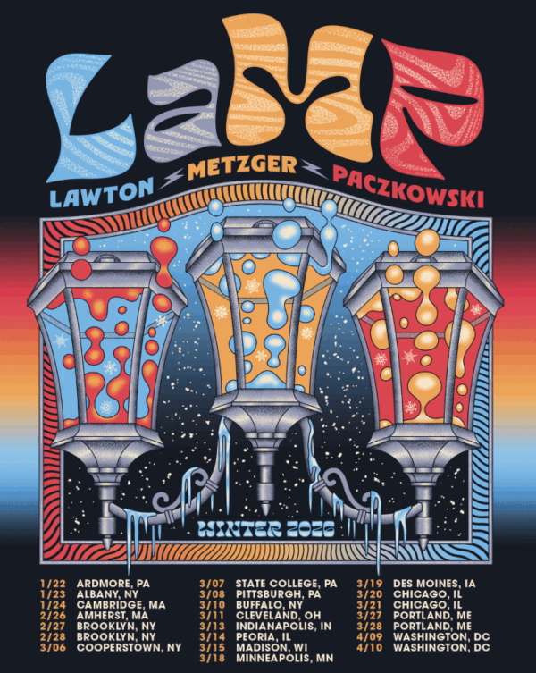LaMP ft. Russ Lawton, Scott Metzger & Ray Paczkowski Announce Winter 2026 Tour Dates